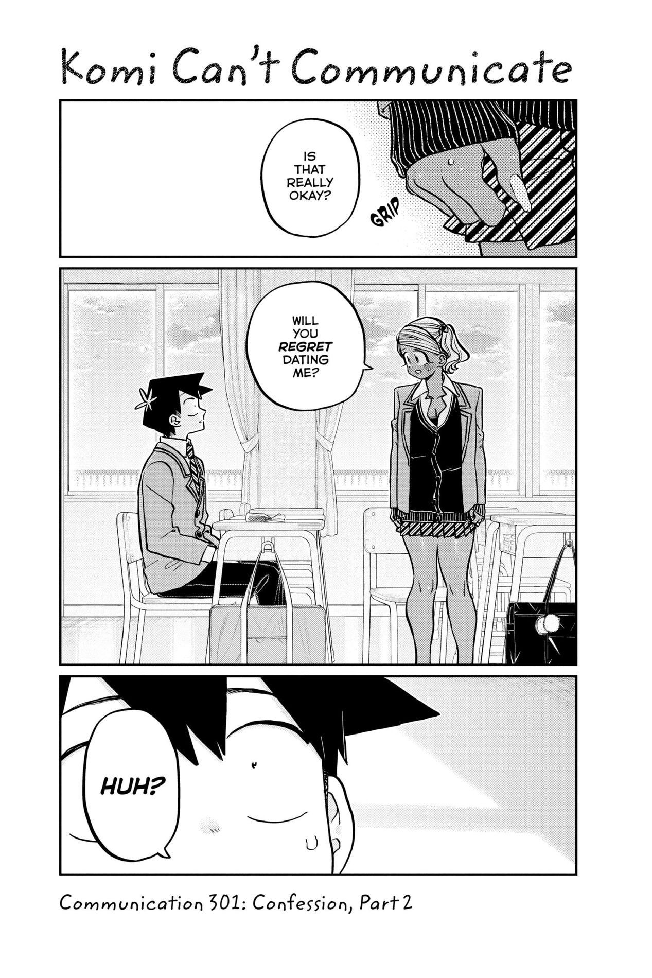 Komi Can’t Communicate, Chapter 301 image 01